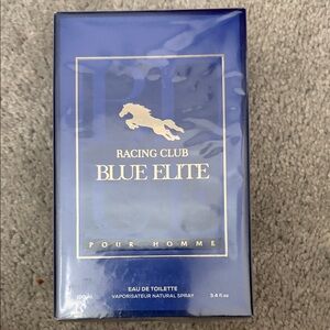 MCH Beauty LLC Racing Club Blue Elite Eau de Toilette for Men, 100 ml